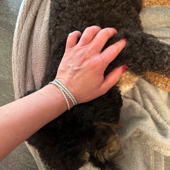 David Yurman Paveflex Three Row Bracelet - Picture 1 of 5